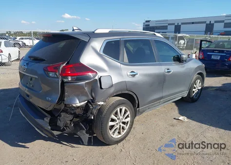 2018 Nissan Rogue Sv z USA, uszkodzony, nr VIN KNMAT2MT8JP584782